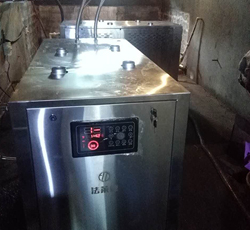 安丘某酒業(yè)有限公司選用法萊德FLD-240蒸汽機釀酒蒸餾
