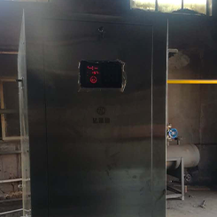 衡陽(yáng)某電桿廠電桿蒸氣養(yǎng)護(hù)